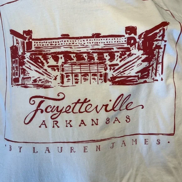 University of Arkansas stadium tee XXL WPS - Picture 3 of 6